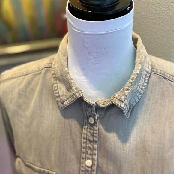 Grey Denim Shirt/Jacket - Picture 7 of 7